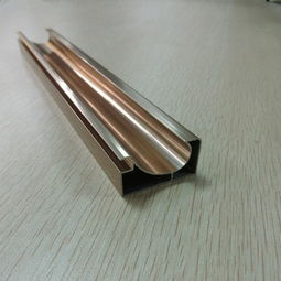 铝合金晶刚门拉手铝型材